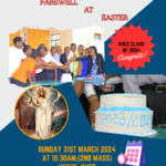 BIDDING THE ELDERS FAREWELL AT EASTER. Join us on Sunday 31st April at 10:30am as we say goodbye to our elders